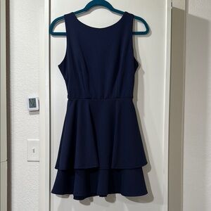 B Darlin Midnight Blue Dress